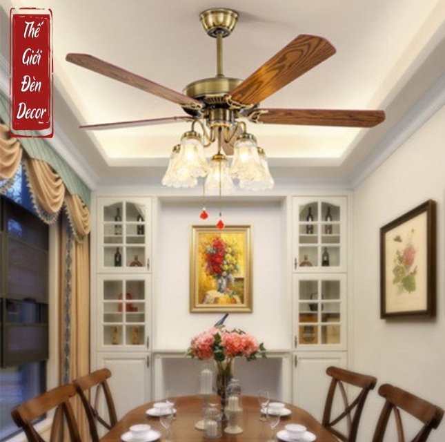 Quạt Trần Đèn 407